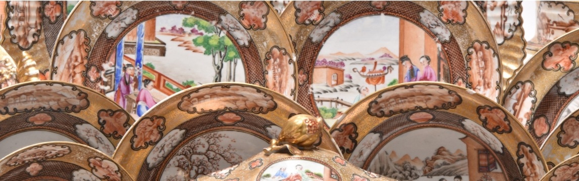 The Rockefeller Pattern: A Rare Chinese Export Porcelain Dinner Service with Remarkable Provenance